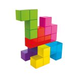 Joc educativ tip puzzle 3D magnetic, CUBIMAG