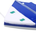 Stergator magnetic pentru geamuri fata-verso 8-15 mm