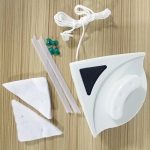 Stergator magnetic pentru geamuri fata-verso 8-15 mm