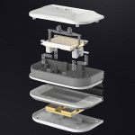 Stergator magnetic pentru geamuri fata-verso 3-24 mm