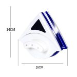 Stergator magnetic pentru geamuri fata-verso 8-15 mm