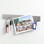 Suport magnetic pentru chei, otel inoxidabil, 32 cm