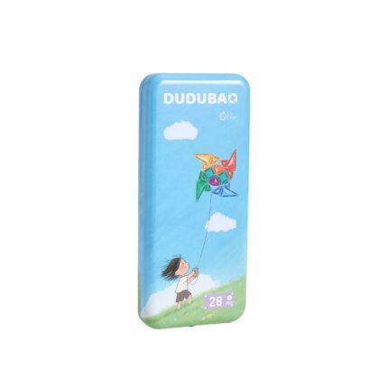 DUDUBAO Mini Magnetic Tiles 28 piese – set de constructie magnetica pentru copii